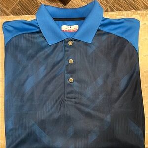 Grand Slam Men's Blue Golf Shirt